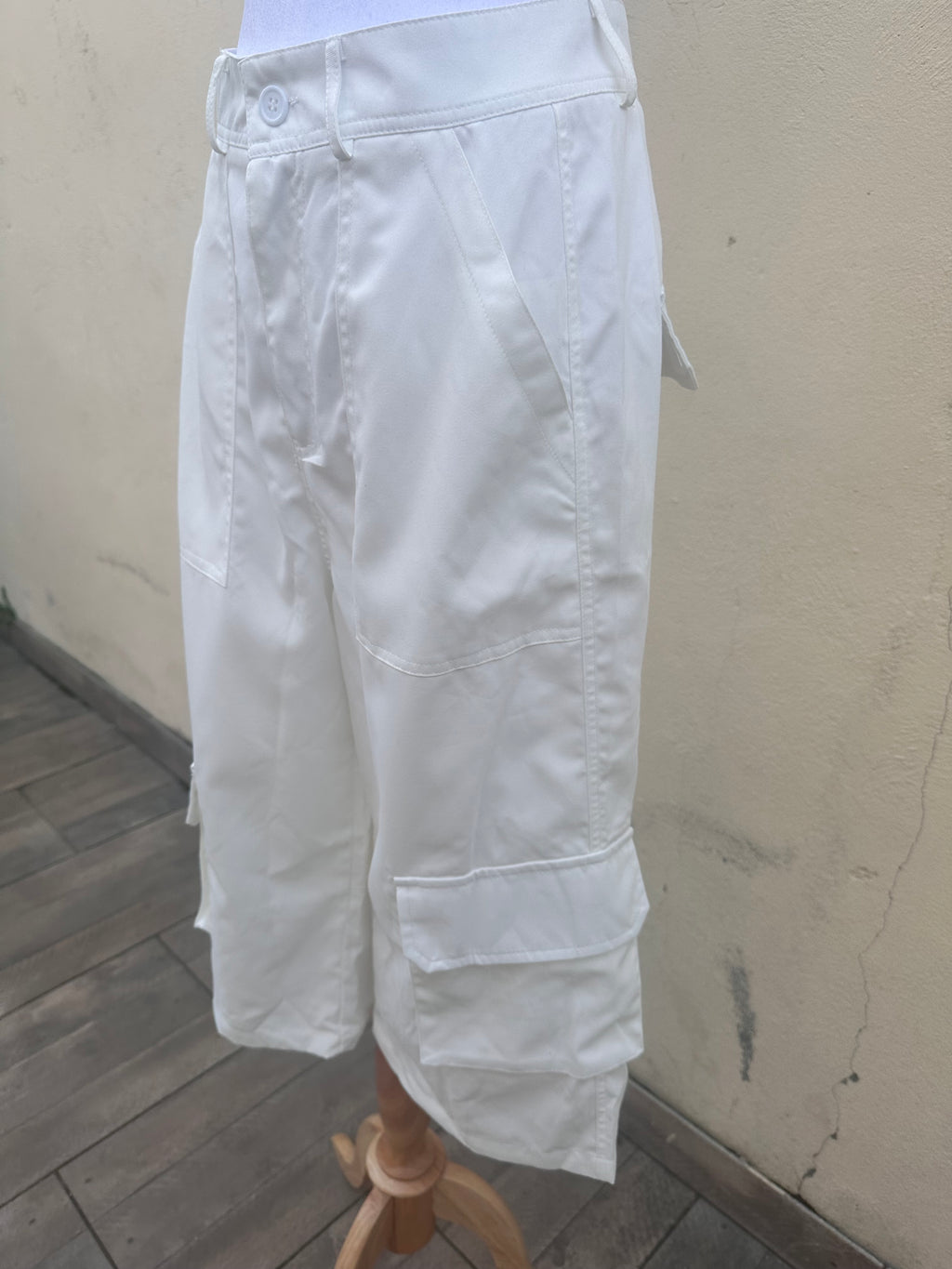 Bermuda Blanc Casual Chic