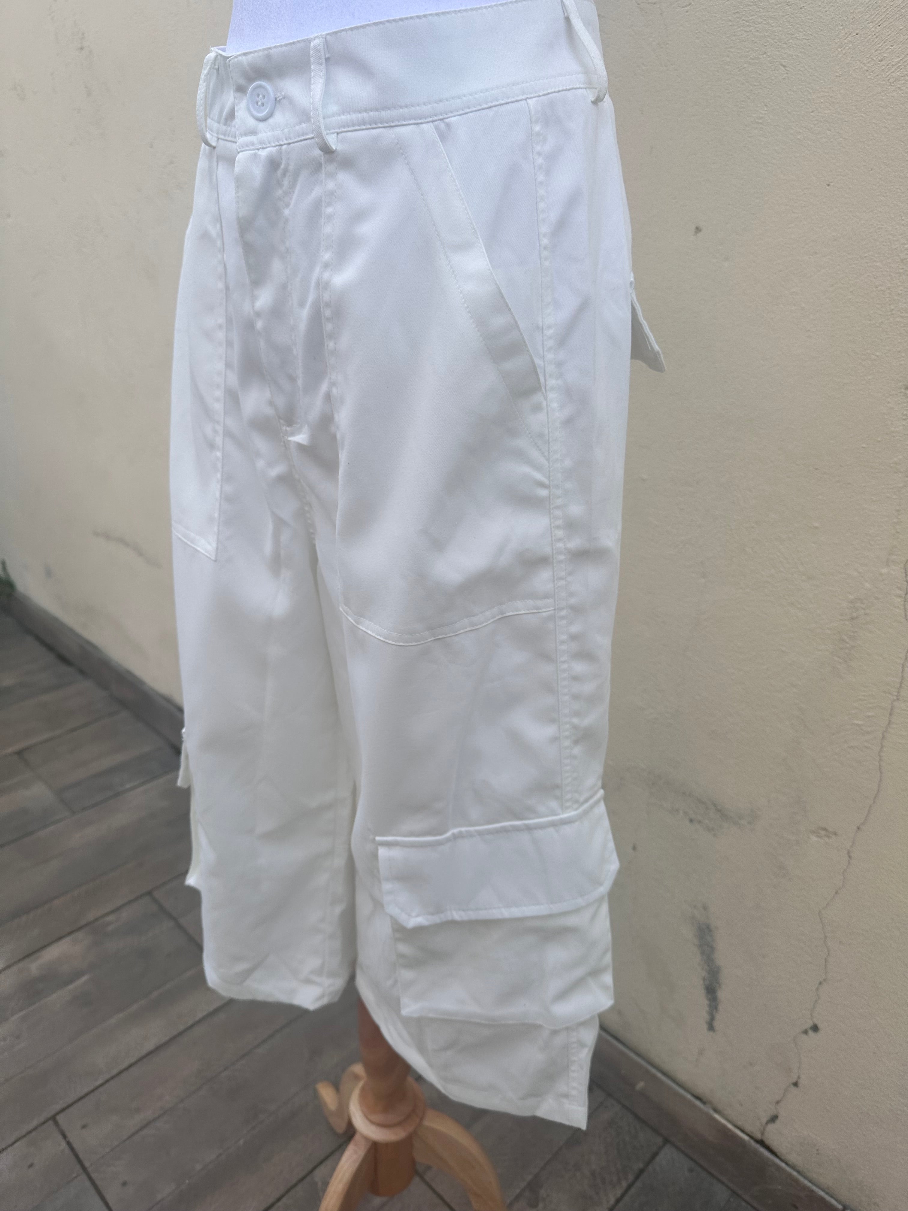 Bermuda Blanc Casual Chic