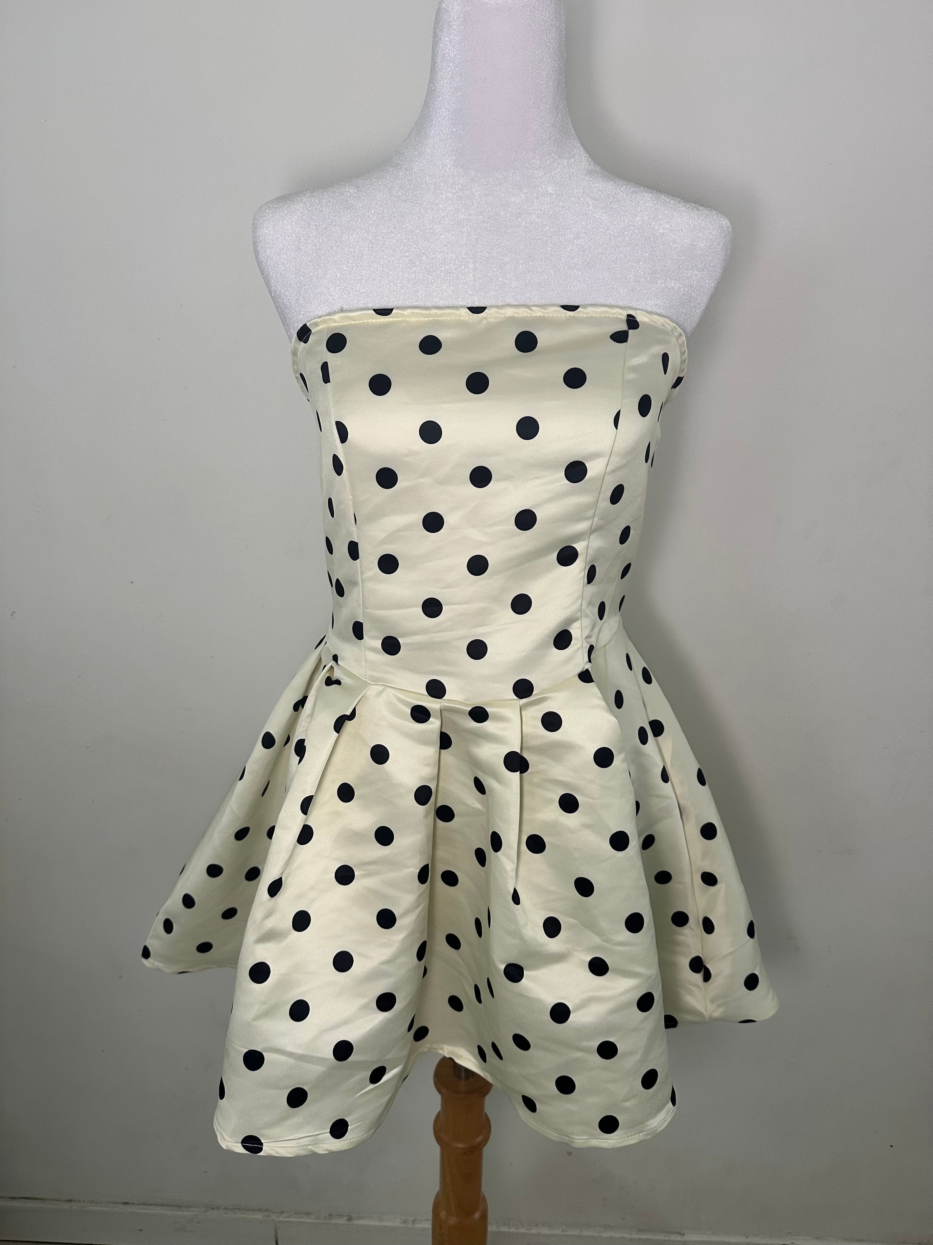 Robe à pois