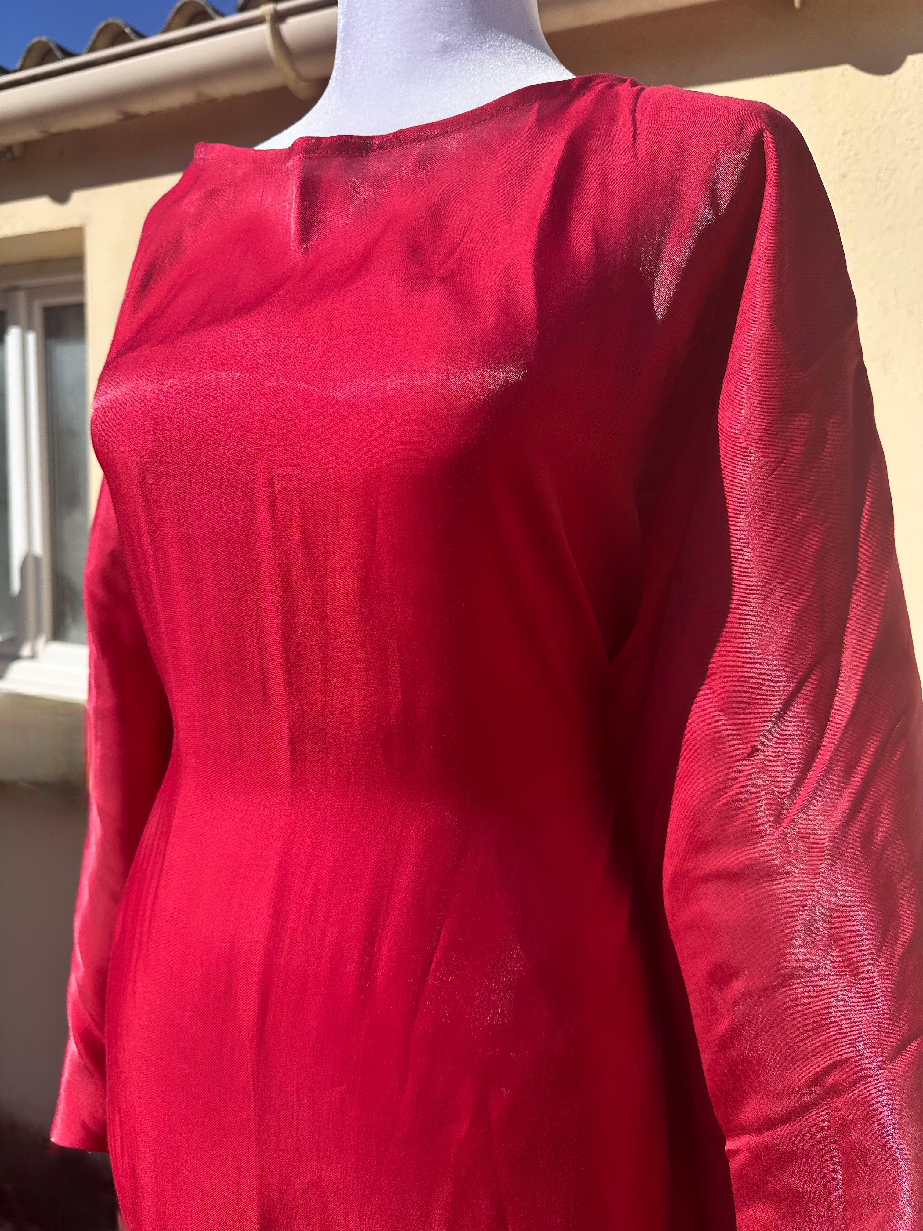 Abaya Rose Délicate & Raffinée