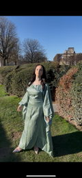 Abaya Verte Douce & Lumineuse