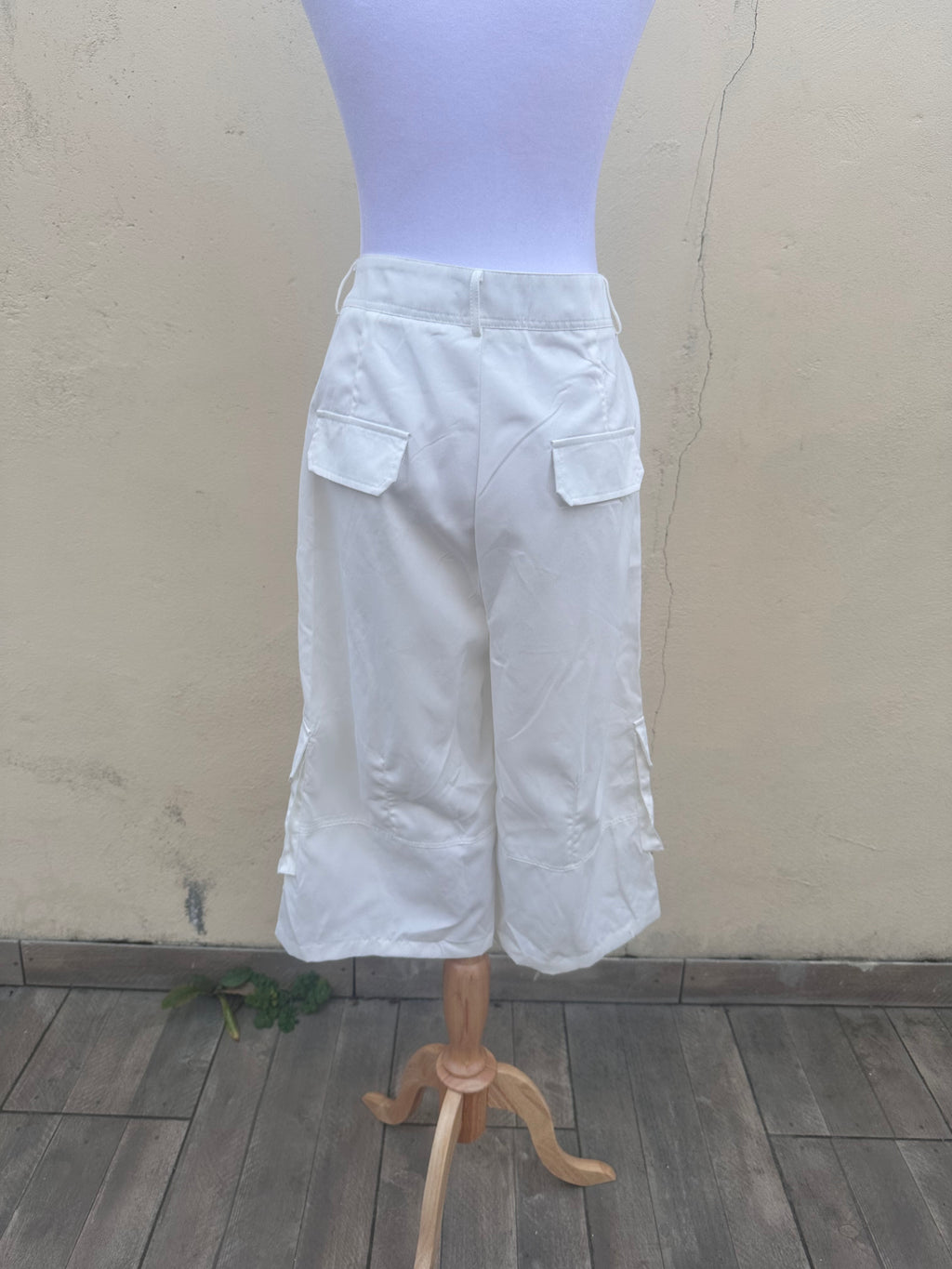 Bermuda Blanc Casual Chic
