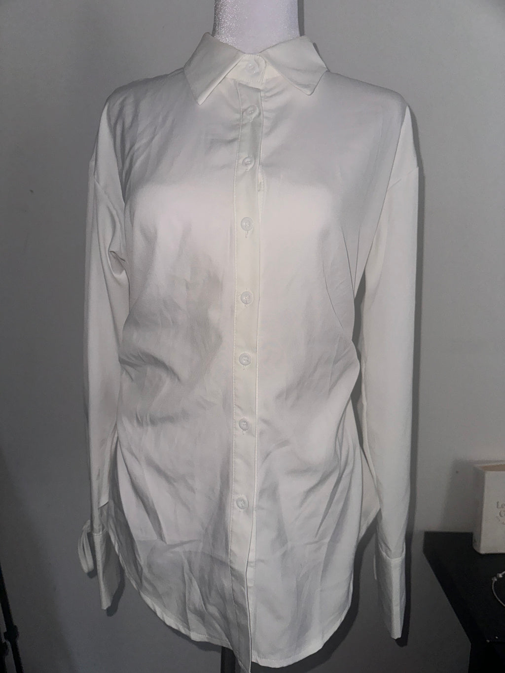 Chemise Cintrée Blanche Épurée