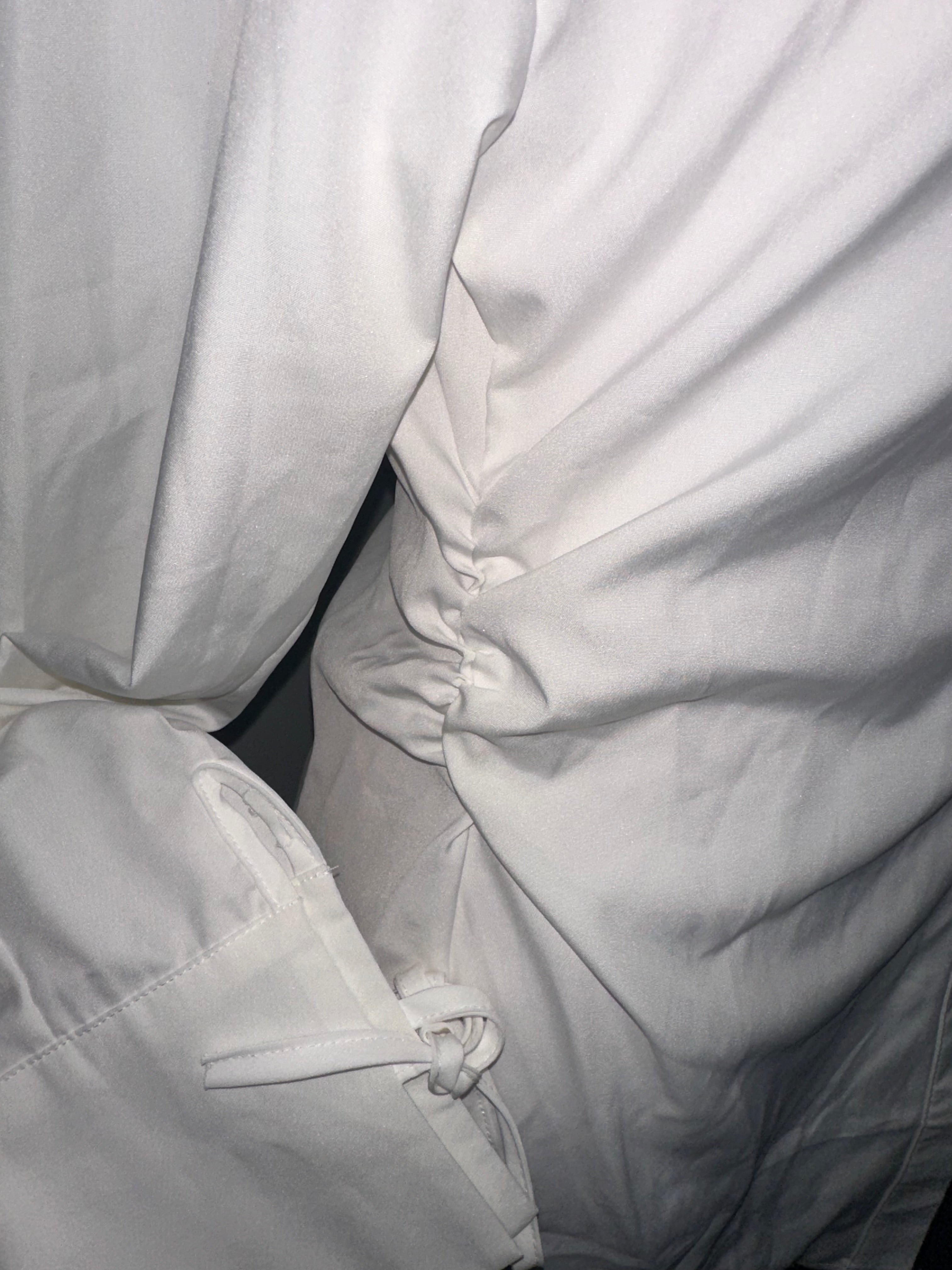 Chemise Cintrée Blanche Épurée