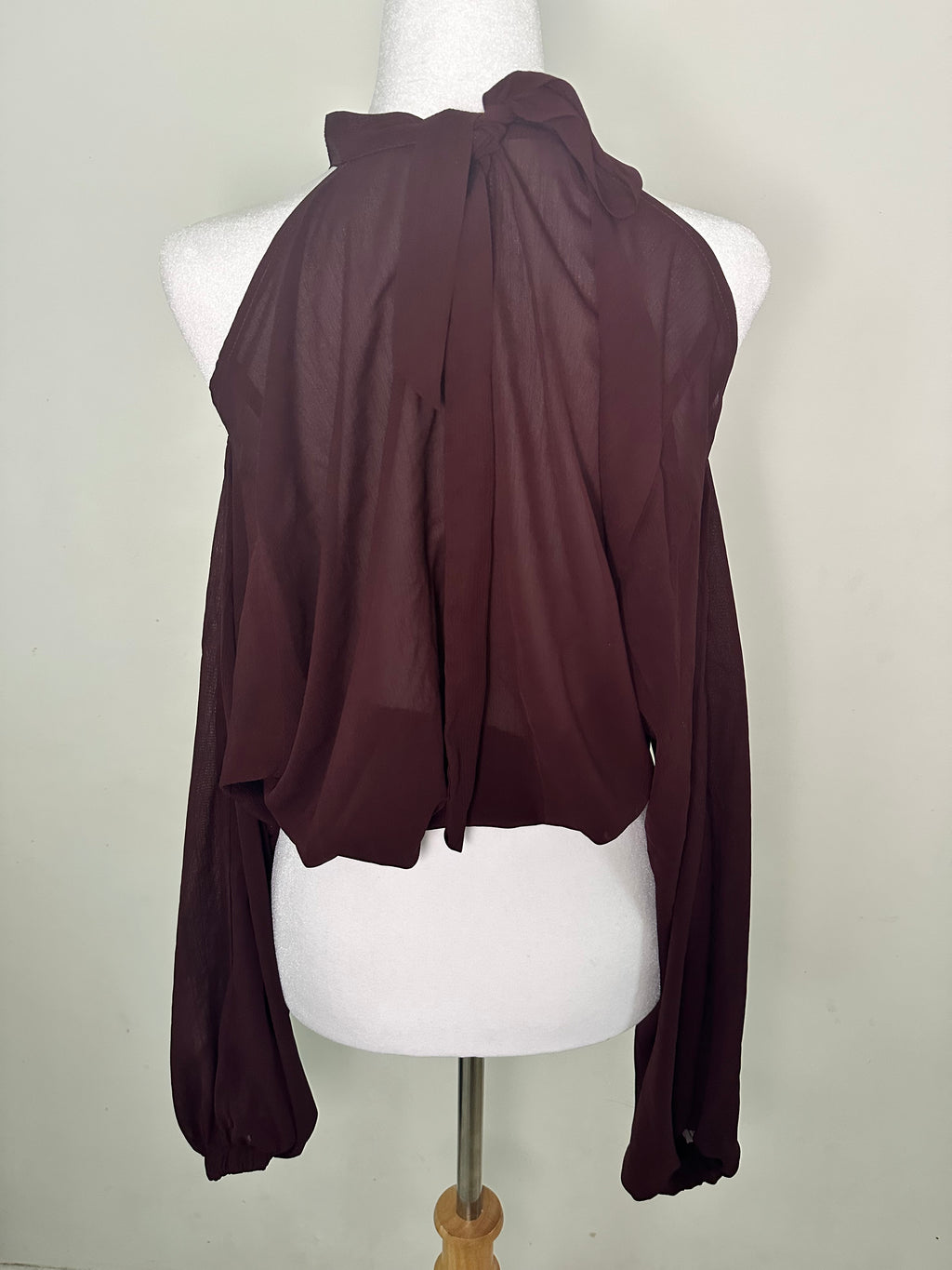 Chemisier top a épaules dénudes