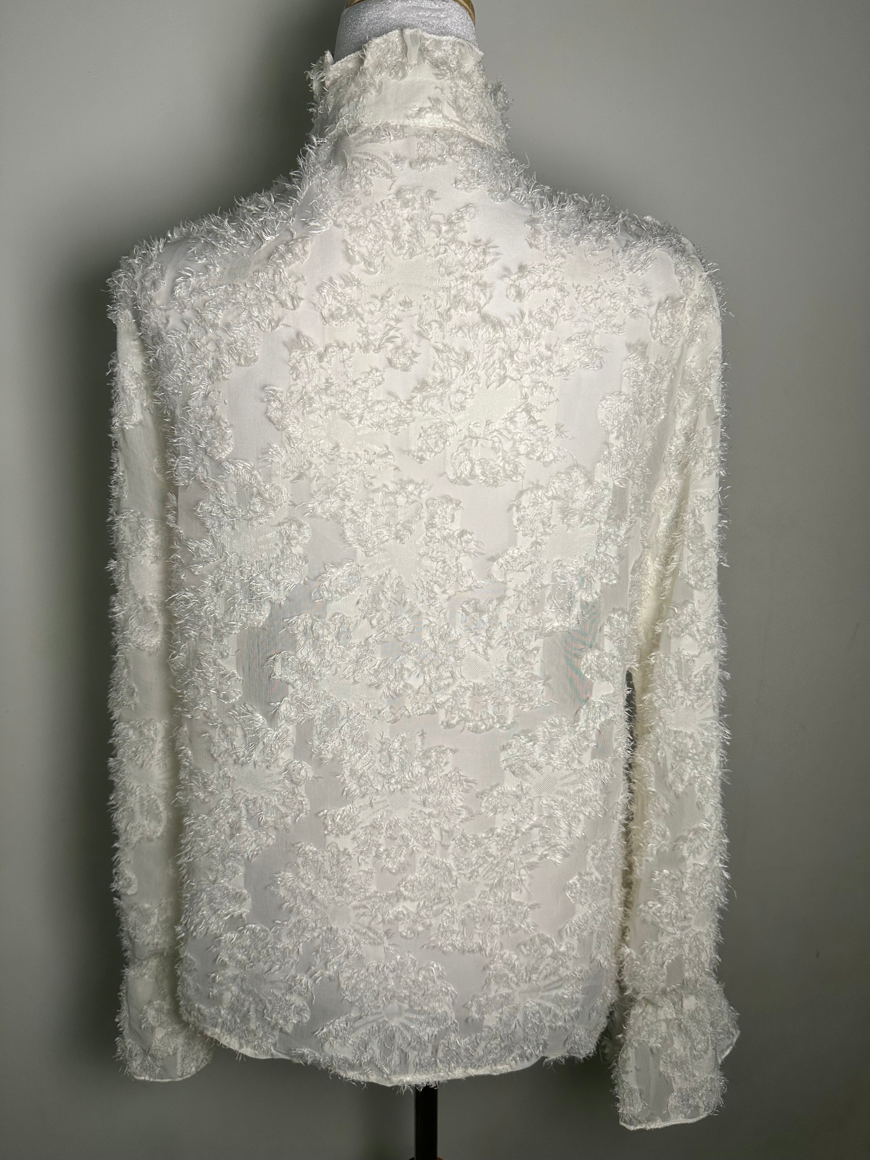 Chemisier a col monté