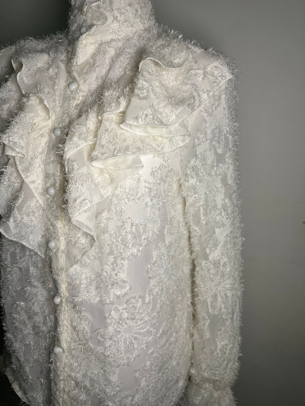 Chemisier a col monté