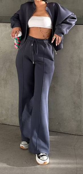 Ensemble de jogging Bleu Marine Avec Poches