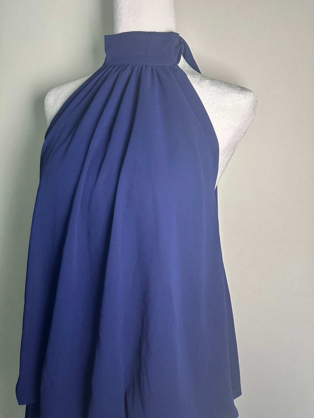 Robe Dos Nu Fluide & Féminine Bleu Ciel